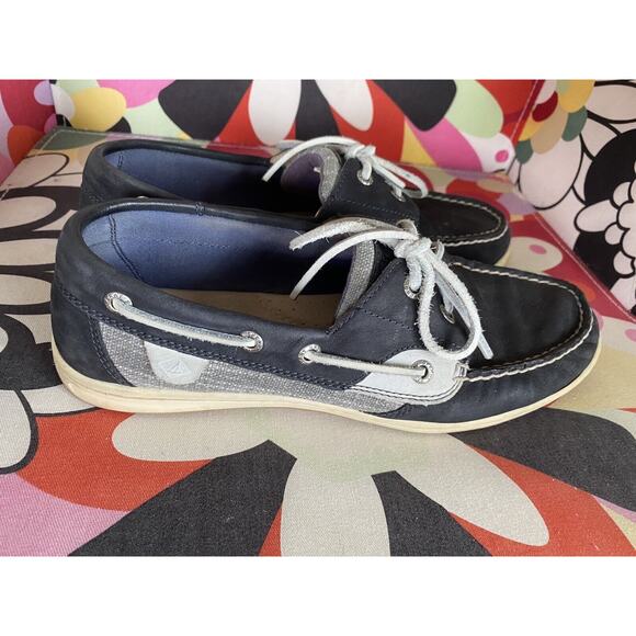 Sperry Top-Sider boat flats loafers size 9M summer dress Shoes S - Picture 2 of 8